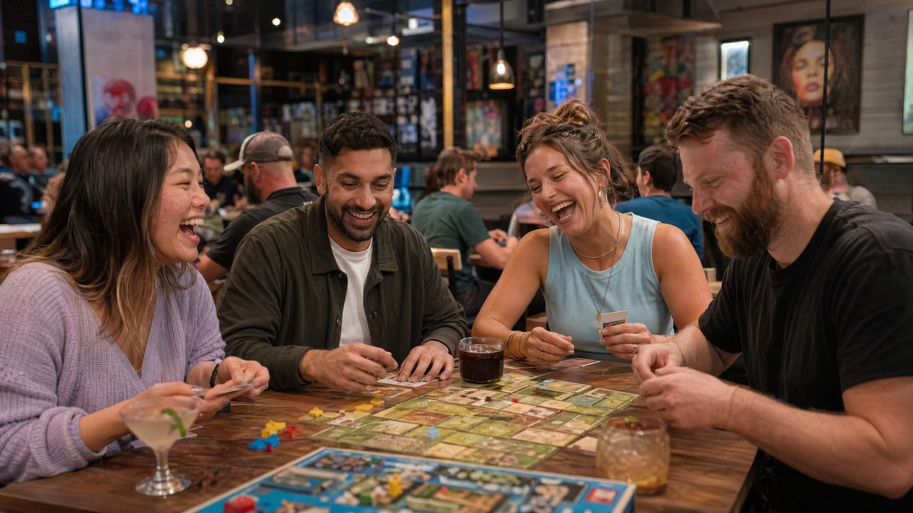 Scratch card social game